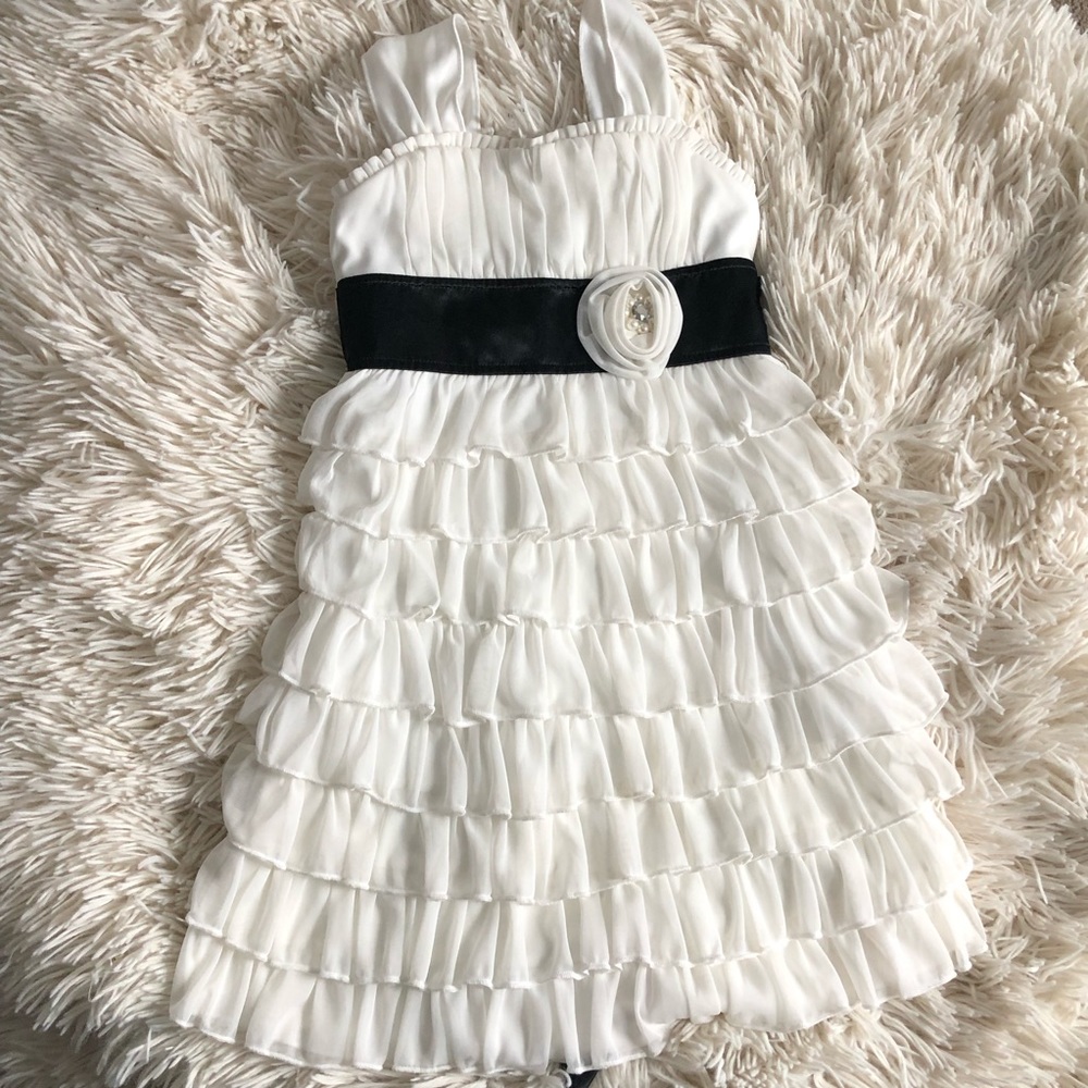 My Michelle ruffle dress